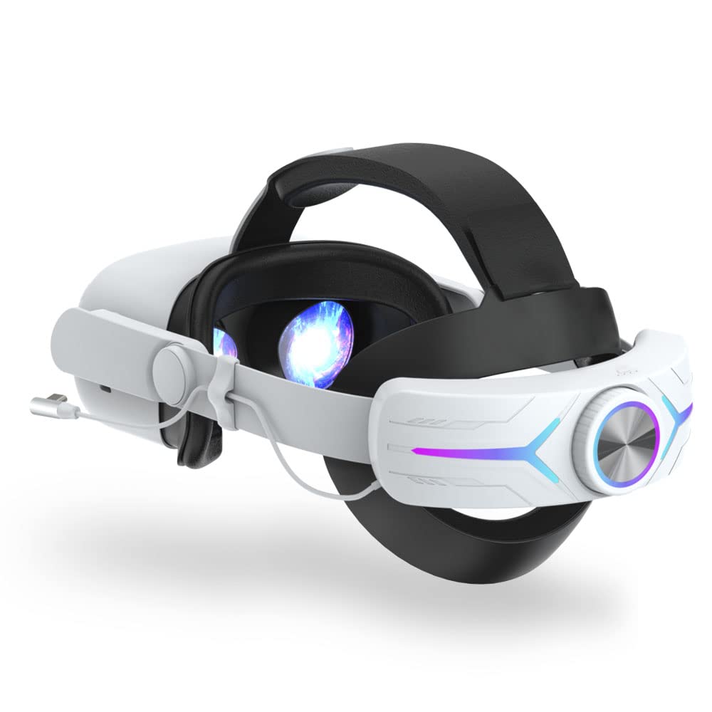 Faixa de cabeça para Meta/Oculus Quest 2, acessório de faixa de